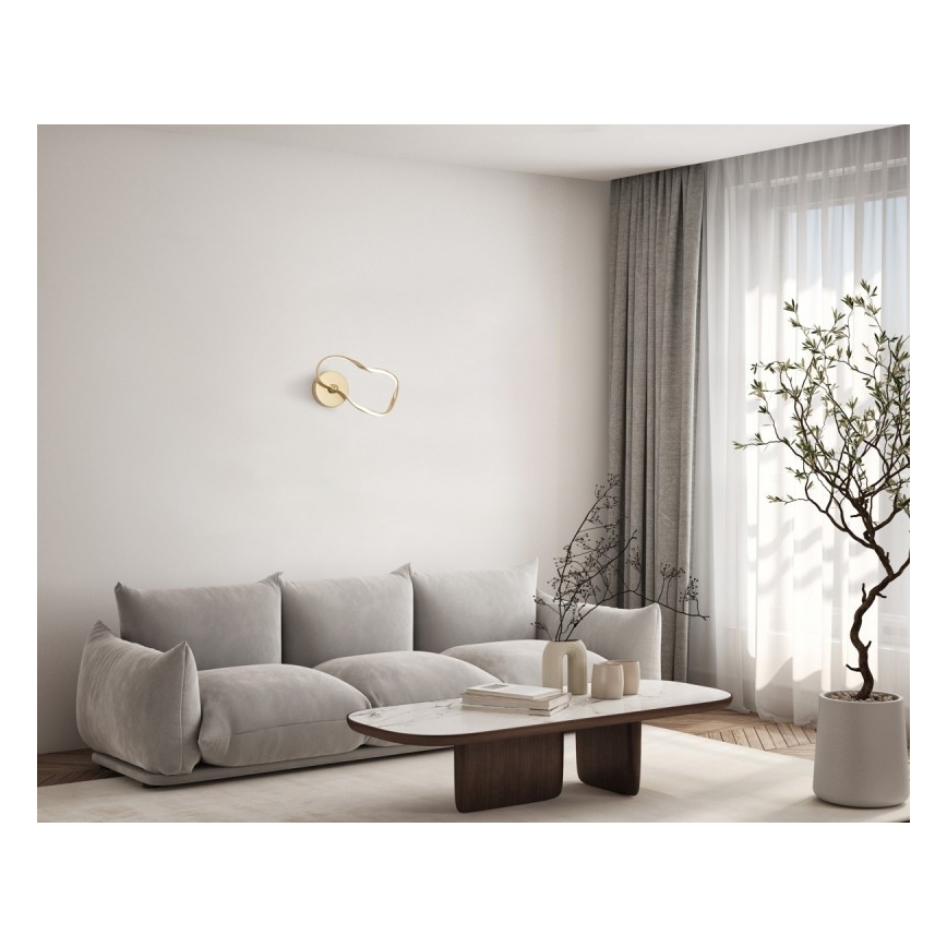 ITALUX - LED stensko svetilo AMAYA LED/20W/230V zlato