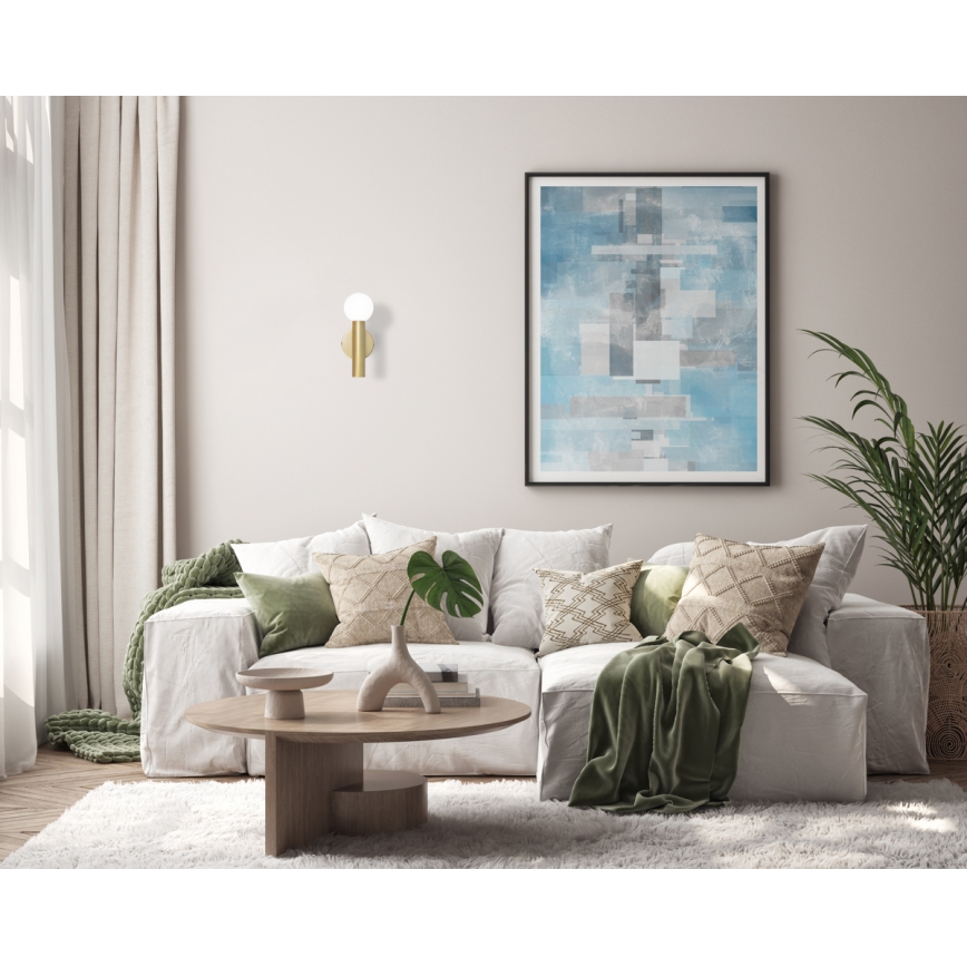 ITALUX - Stenska svetilka FILANO 1xG9/5W/230V zlata