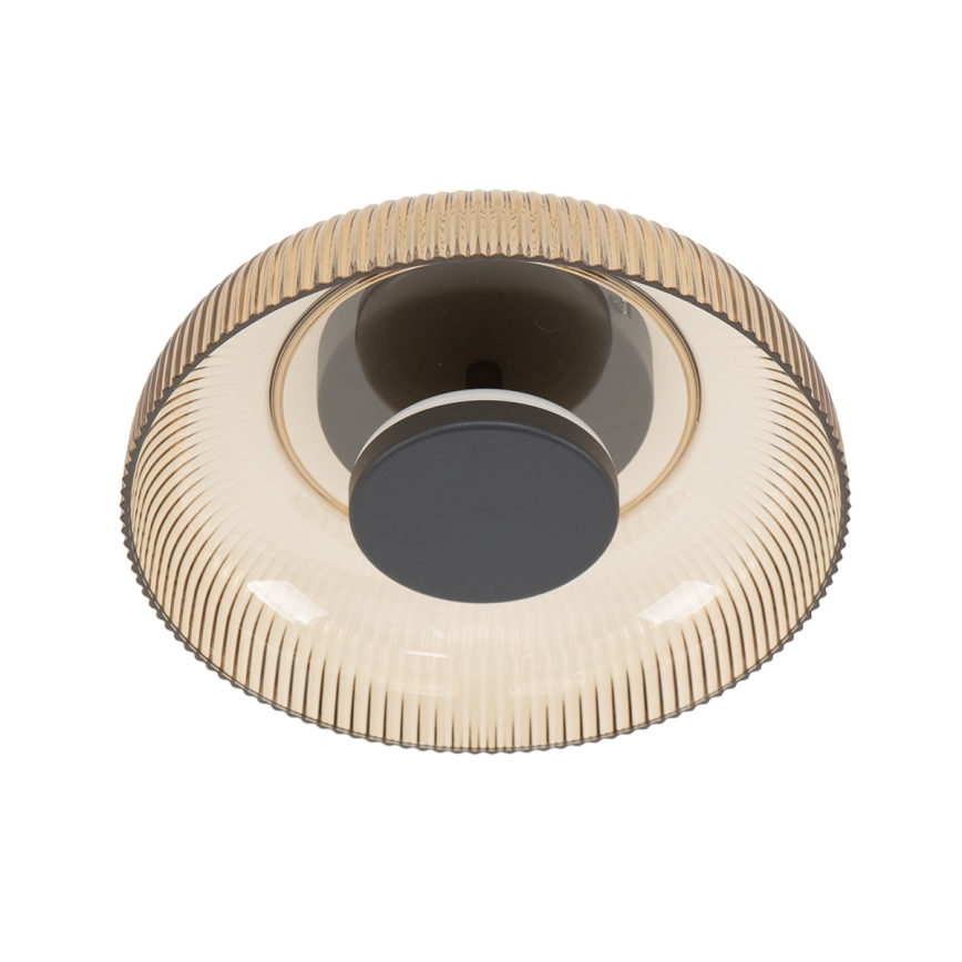 ITALUX - LED stropna svetilka PASSO LED/8W/230V 3000K premer 25 cm dimno bež