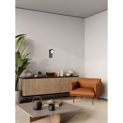 ITALUX - LED stensko svetilo FONTEN LED/1,8W/230V 4000K črna