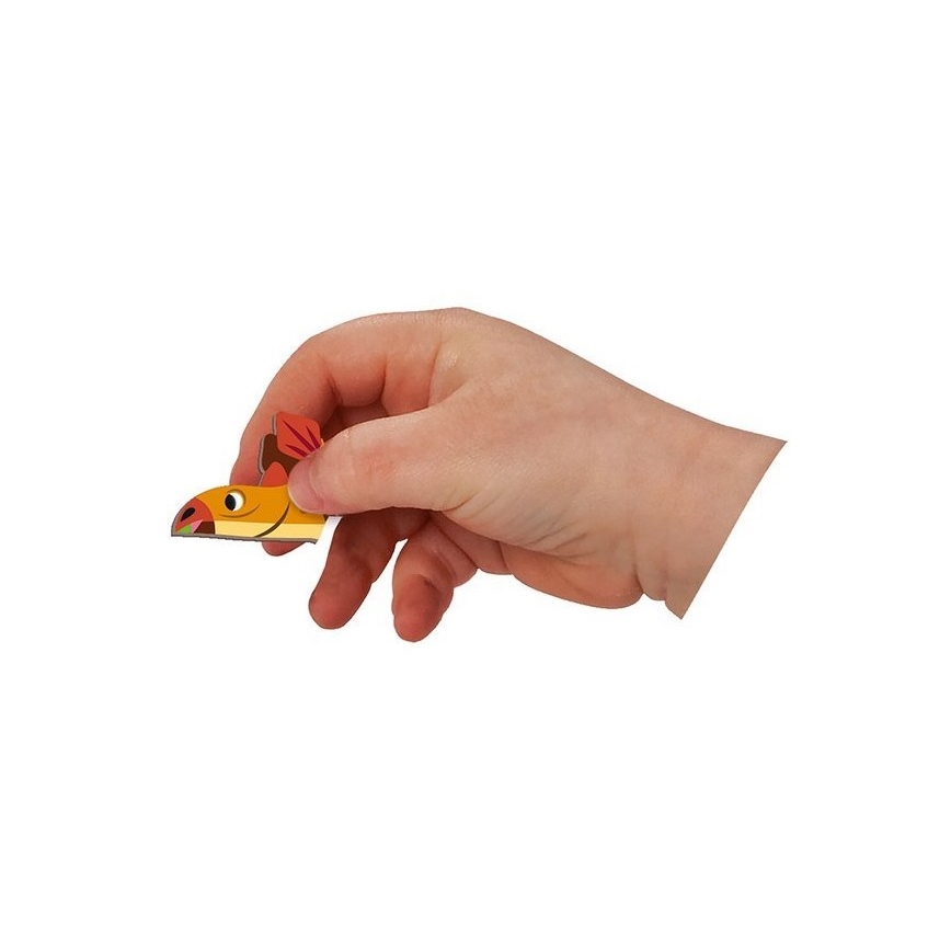 Janod - Magnetni interaktivni set MAGNETIBOOK dinozavri