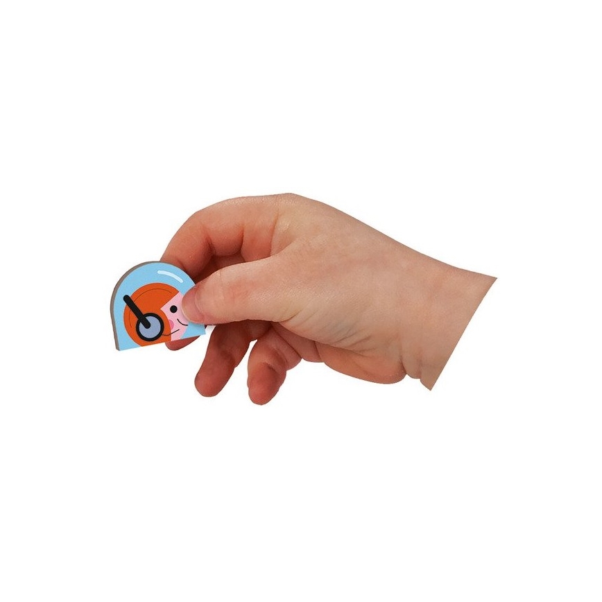 Janod - Magnetni interaktivni set MAGNETIBOOK prevozna sredstva