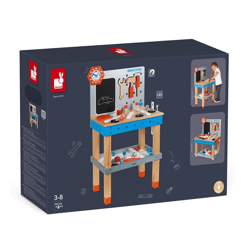 Janod - Otroška delavnica z orodjem BRICOKIDS