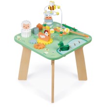 Janod - Otroška interaktivna miza travnik