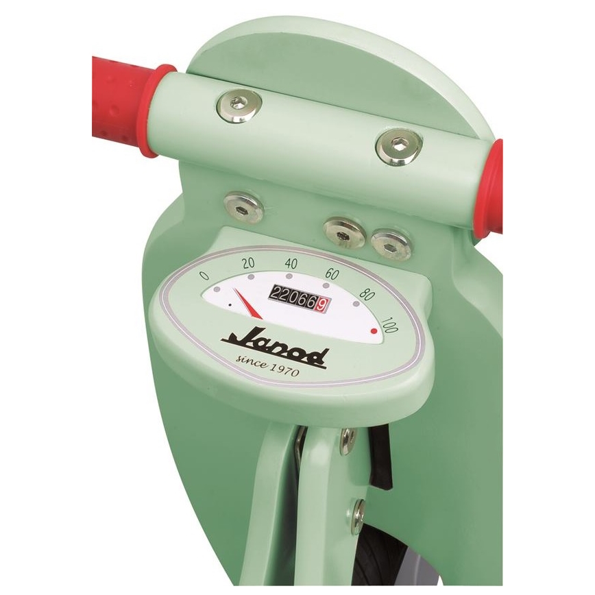 Janod - Otroško potisno kolo VESPA zelena