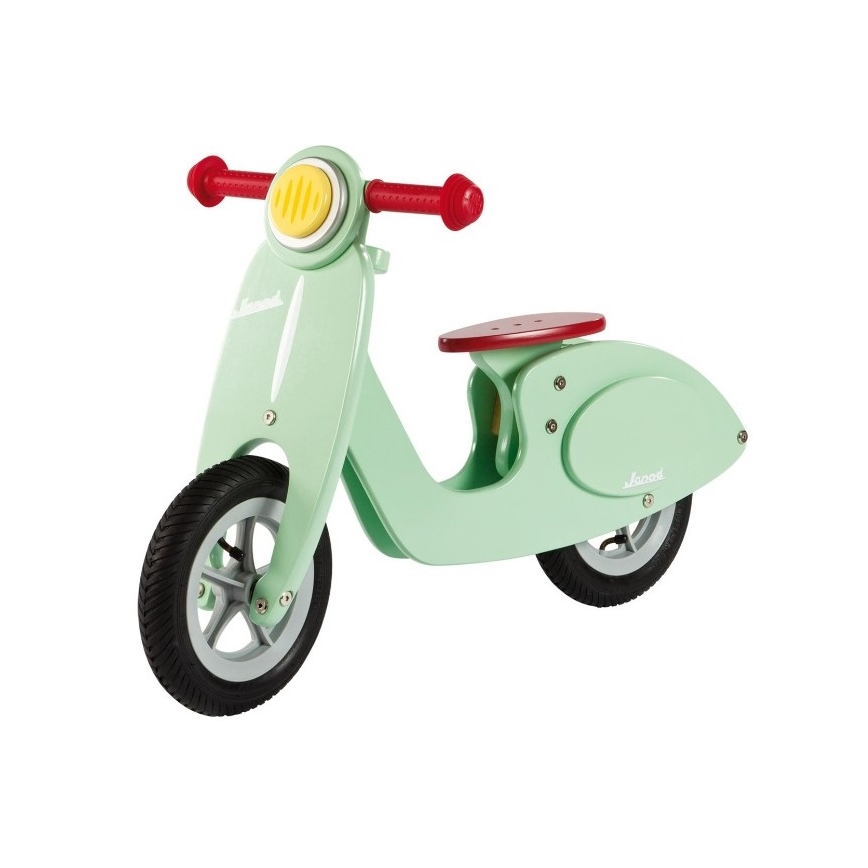 Janod - Otroško potisno kolo VESPA zelena