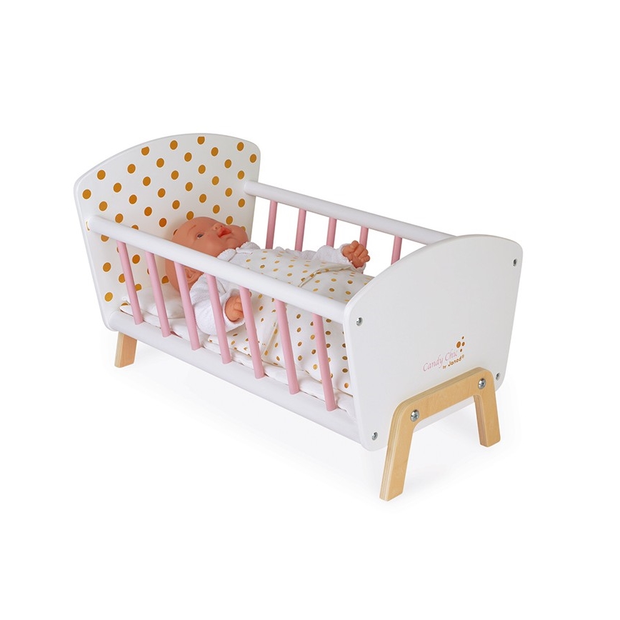Janod - Postelja za lutke CANDY CHIC