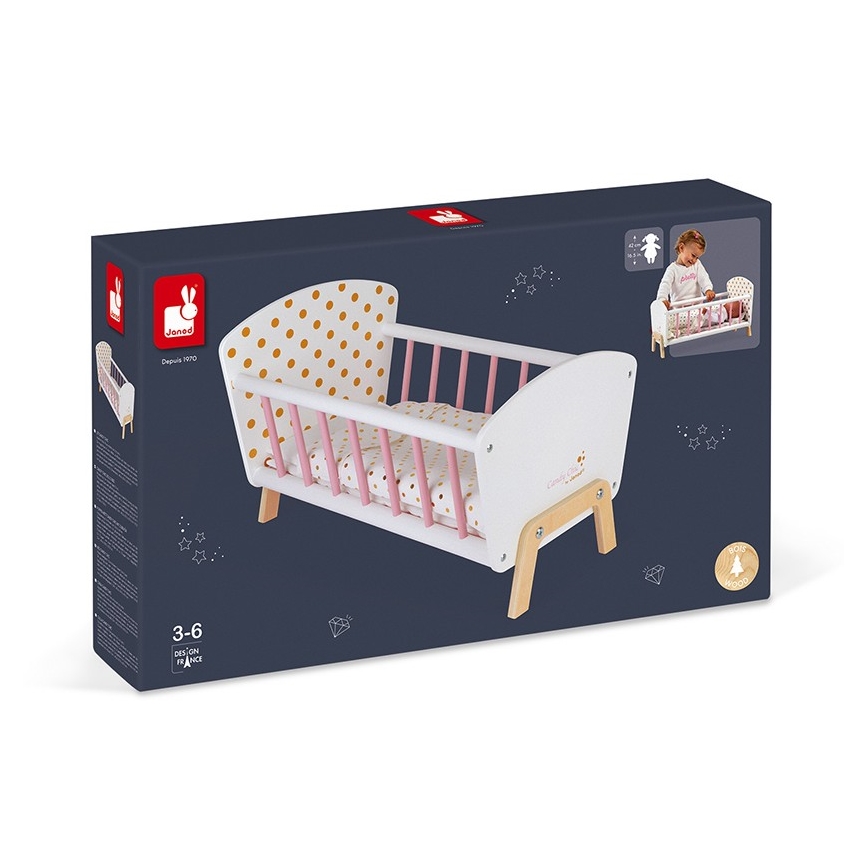 Janod - Postelja za lutke CANDY CHIC