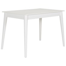 Jedilna miza 77x110 cm bela