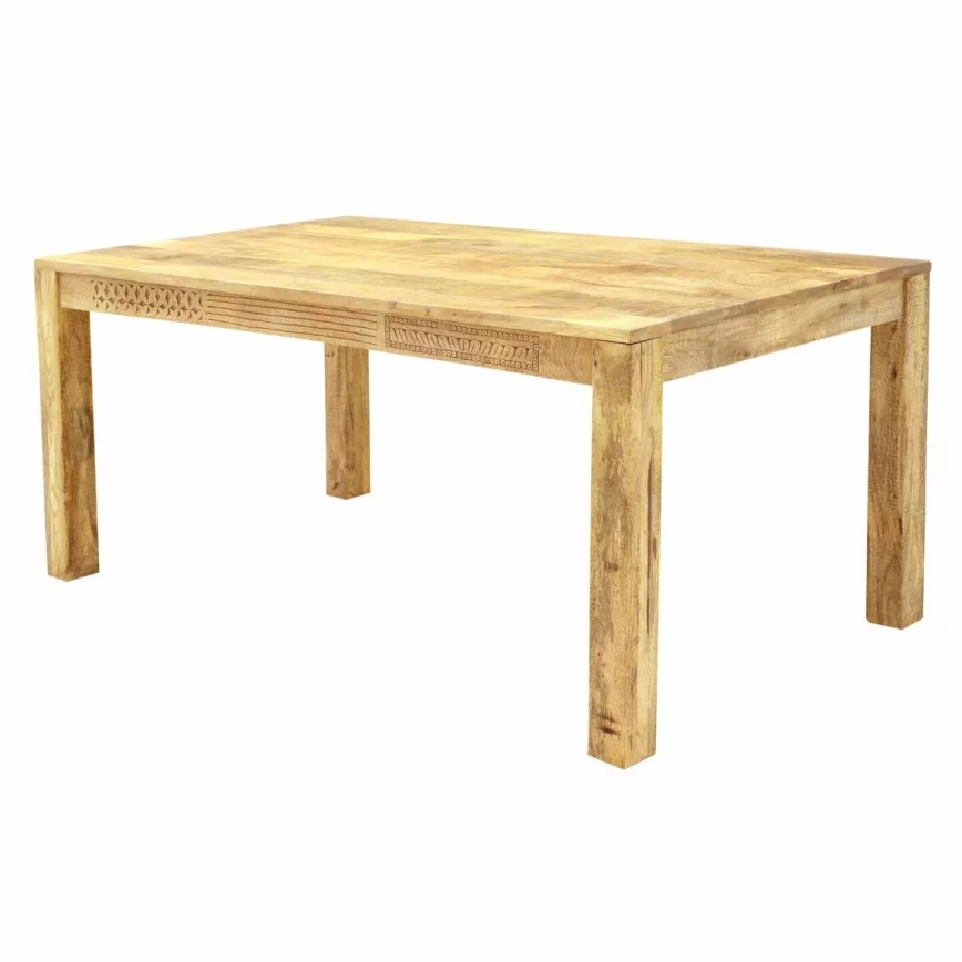 Jedilna miza MANU 200x90 cm masiven les/mangovec