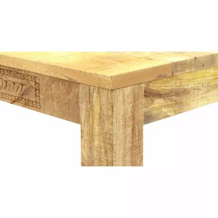 Jedilna miza MANU 200x90 cm masiven les/mangovec