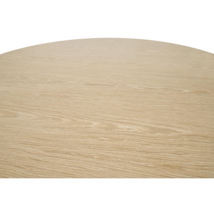 Jedilna miza NICOLAS Ø 120 cm, rjava