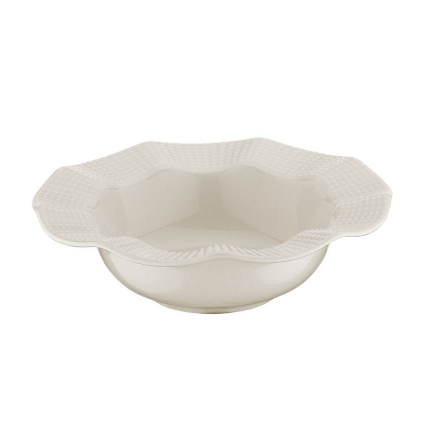 Jedilni komplet 24 kosov bel/porcelan