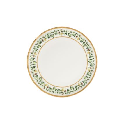 Jedilni komplet 24 kosov kremna/bežna/zelena/porcelan