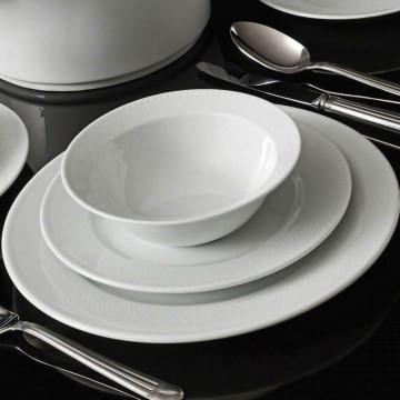 Jedilni komplet 53 kosov bel/porcelan