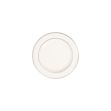 Jedilni servis 24 kosov bel/srebrn/porcelan