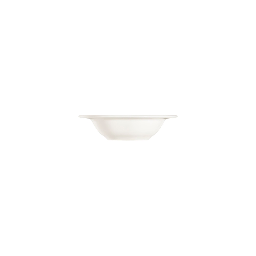 Jedilni servis 24 kosov bel/srebrn/porcelan