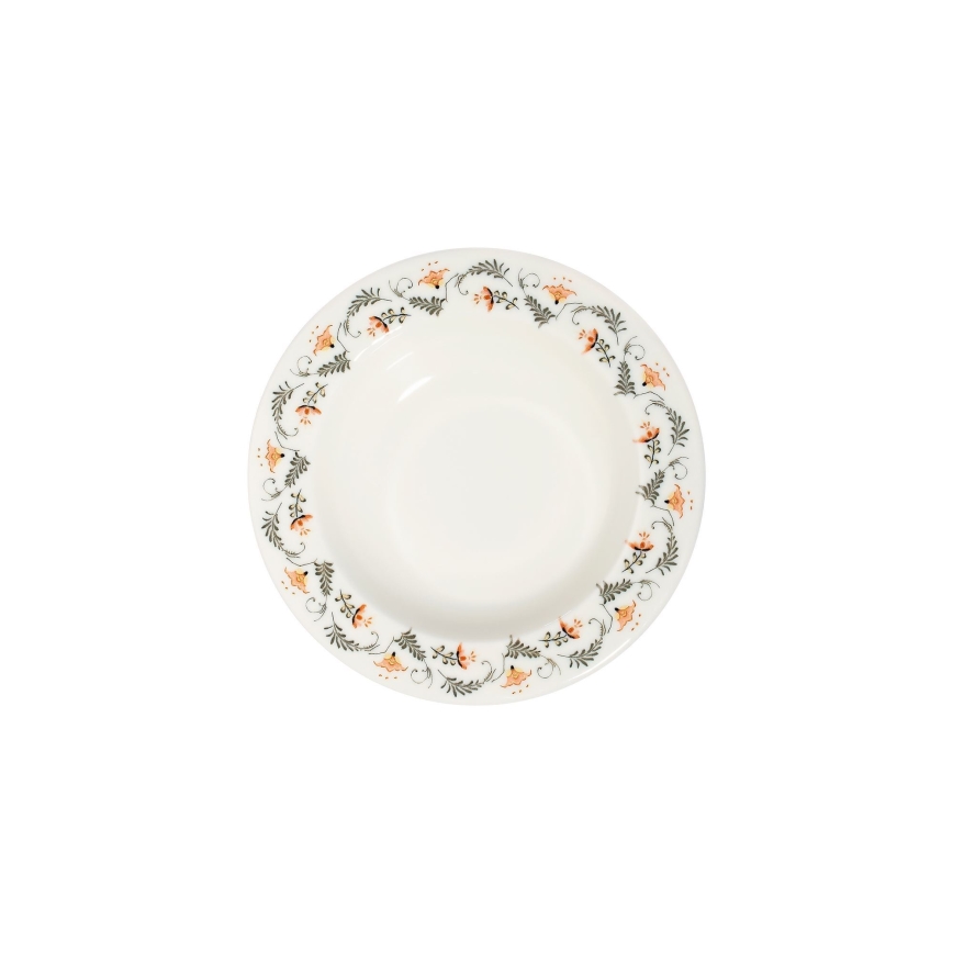 Jedilni servis 24 kosov pisan/porcelan