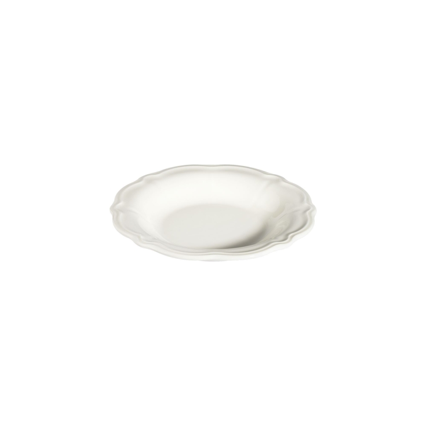 Jedilni set, 24-delni, bel, porcelan