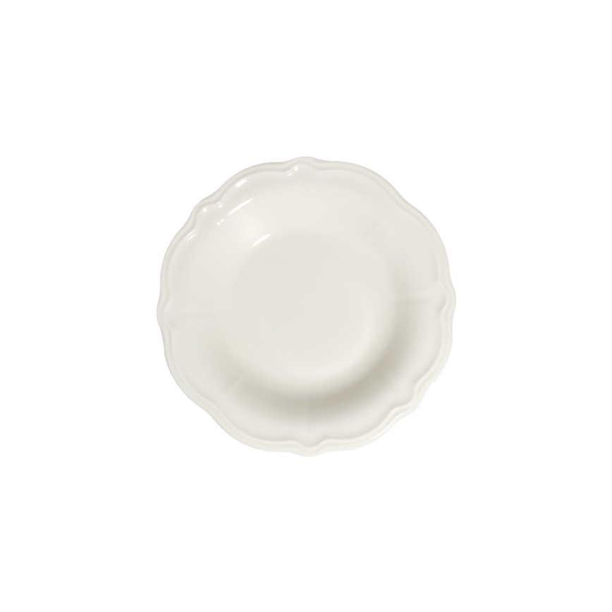 Jedilni set, 24-delni, bel, porcelan