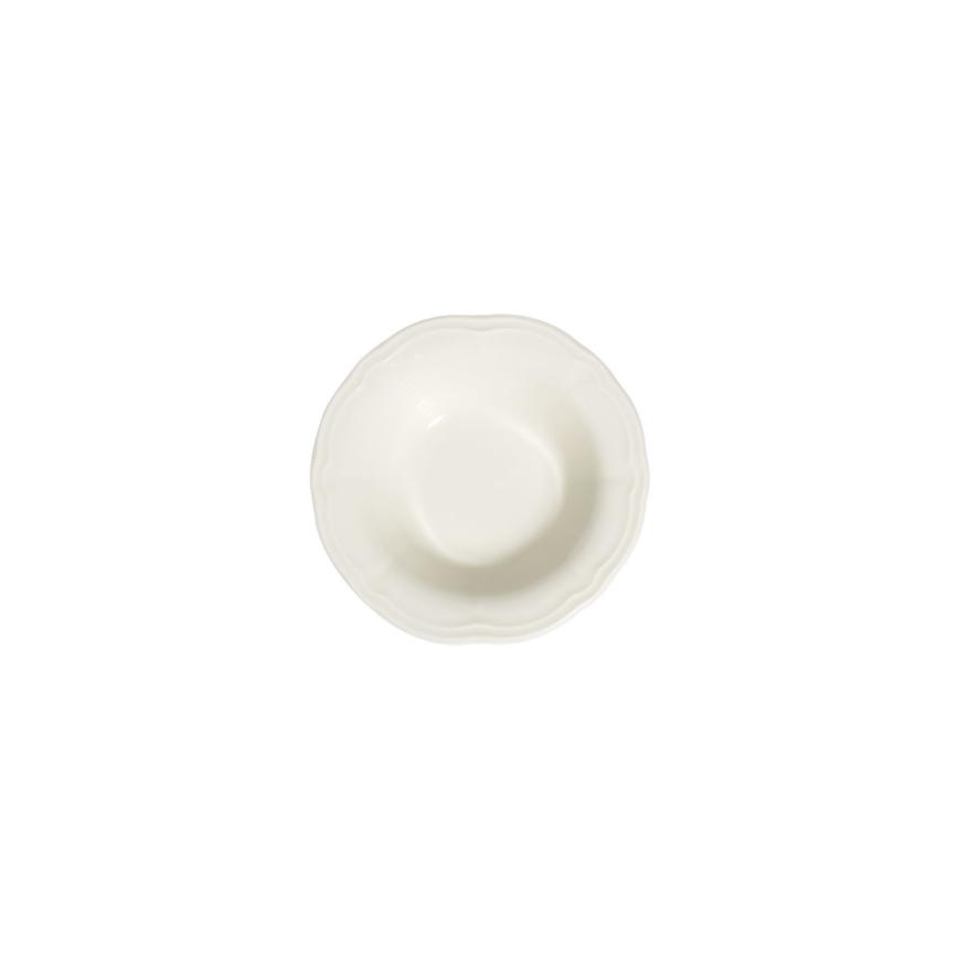 Jedilni set, 24-delni, bel, porcelan