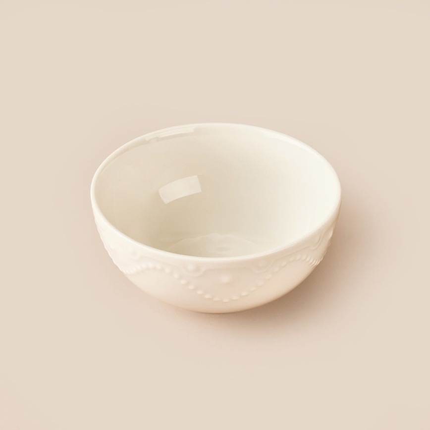 Jedilni set 24 kosov bel/porcelan
