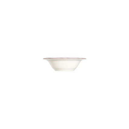 Jedilni set, 24 kosov, bel/rožnat, porcelan