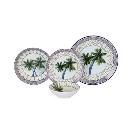 Jedilni set 24 kosov pisano/keramika