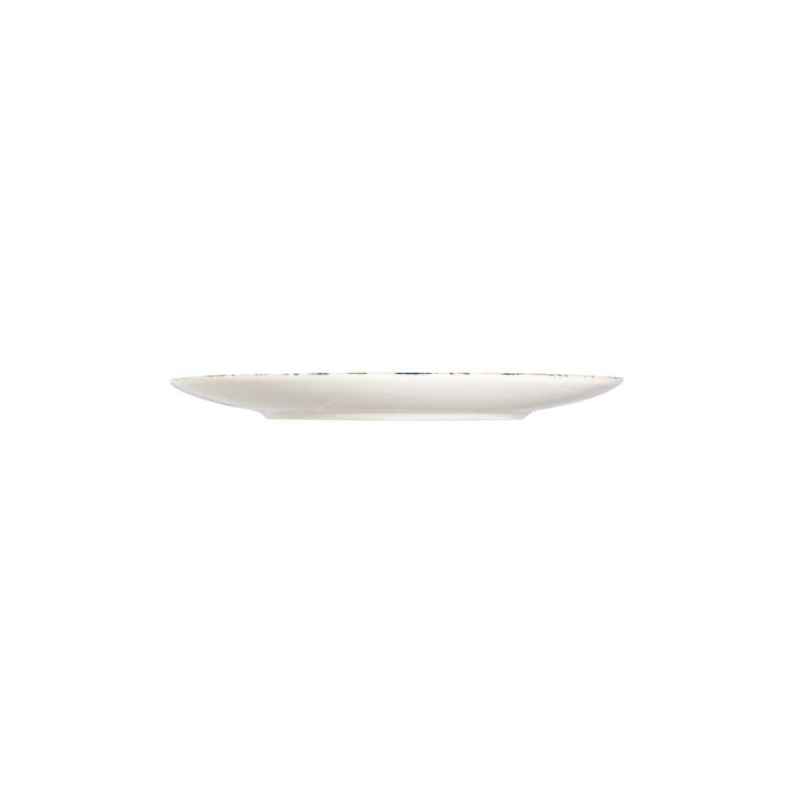 Jedilni set 24 kosov večbarven/moder/porcelan