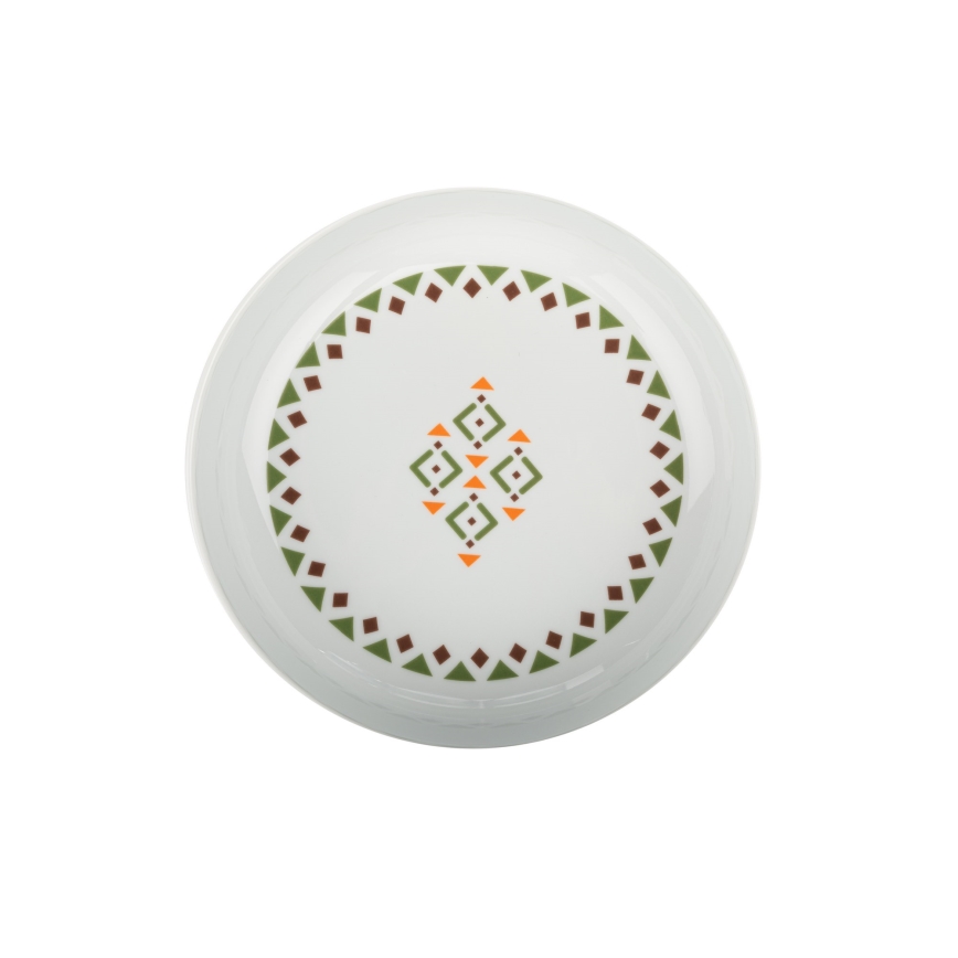 Jedilni set 24 kosov večbarven/porcelan