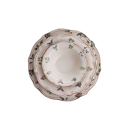 Jedilni set 24 kosov večbarven/porcelan