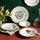 Jedilni set 24 kosov večbarven/porcelan