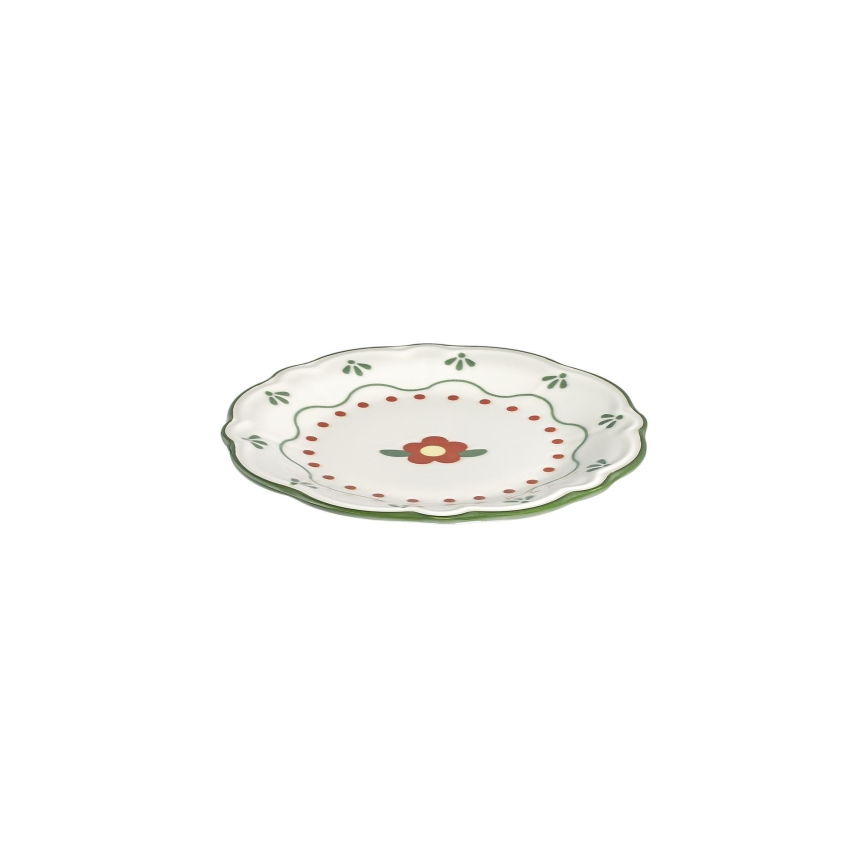 Jedilni set 24 kosov večbarven/porcelan