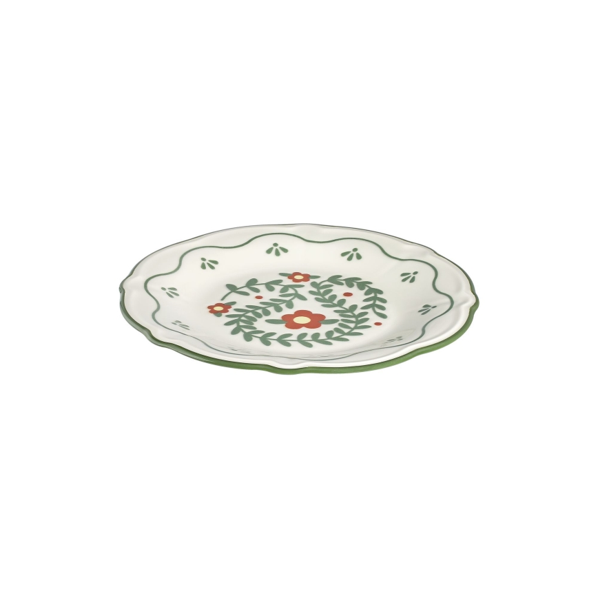 Jedilni set 24 kosov večbarven/porcelan