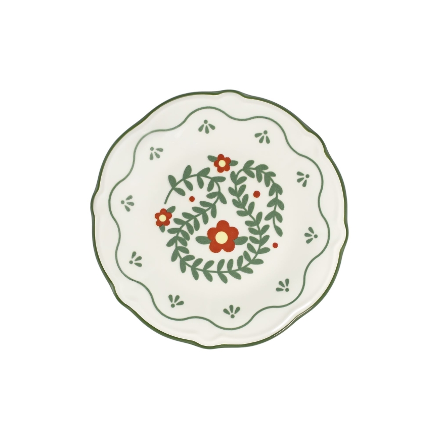 Jedilni set 24 kosov večbarven/porcelan