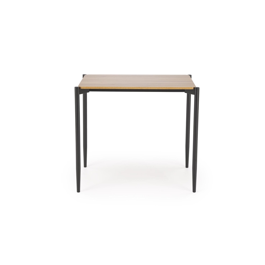 Jedilni set NANDO 84x54 cm siva/rjava/črna