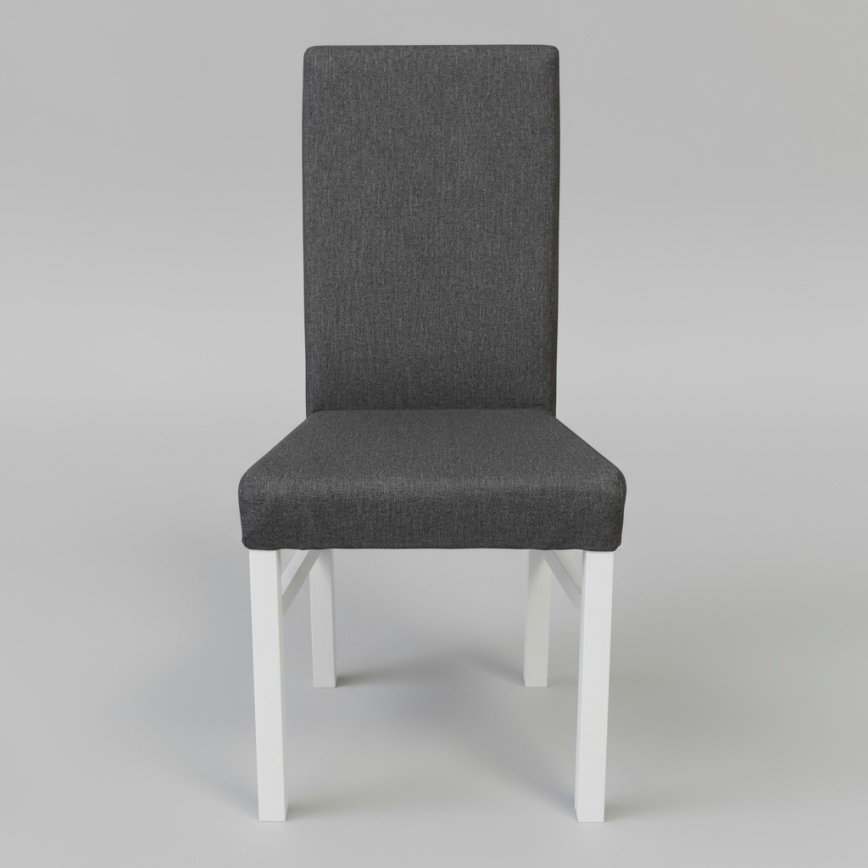 Jedilni stol ALISON siva/bela