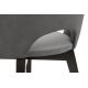 Jedilni stol BOVIO 86x48 cm siva/bukev