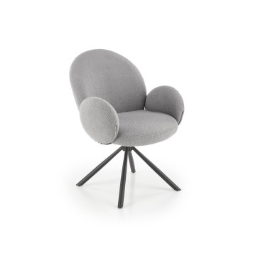 Jedilni stol KIVA, 1 kos, siva