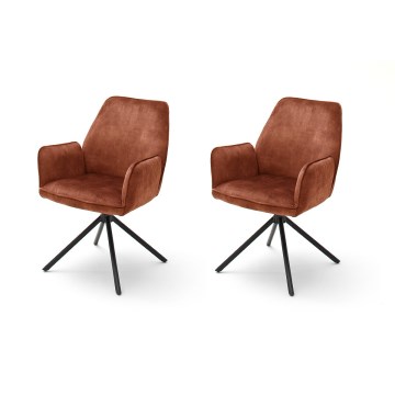 Jedilni stol NEXORO 1 kos rdeč