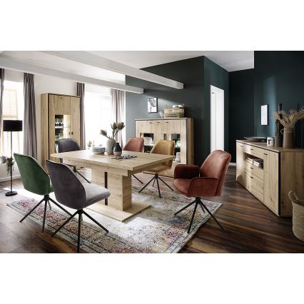 Jedilni stol NEXORO 1 kos rdeč