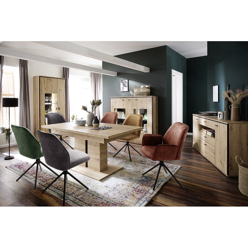 Jedilni stol NEXORO 1 kos rdeč