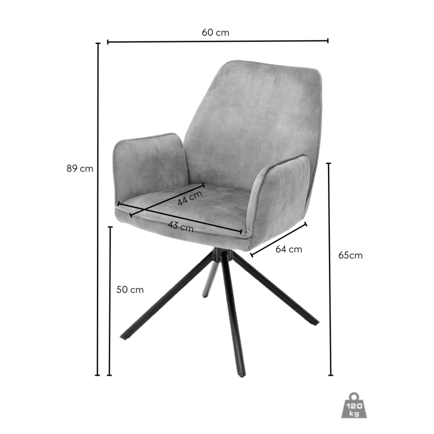 Jedilni stol NEXORO 1 kos rdeč