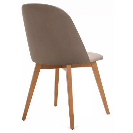 Jedilni stol RIFO 86x48 cm bež/bukev hrast