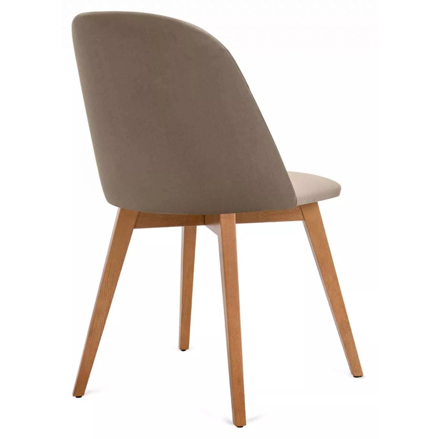 Jedilni stol RIFO 86x48 cm bež/bukev hrast