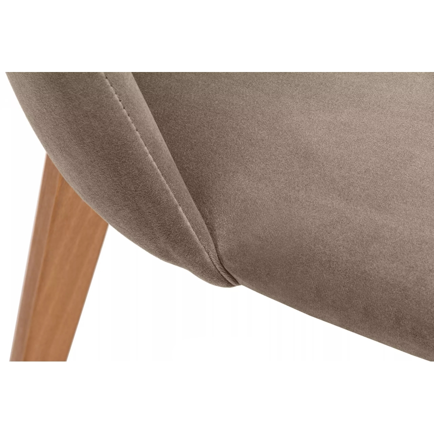 Jedilni stol RIFO 86x48 cm bež/bukev hrast