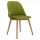 Jedilni stol RIFO 86x48 cm svetlo zelena/bukev
