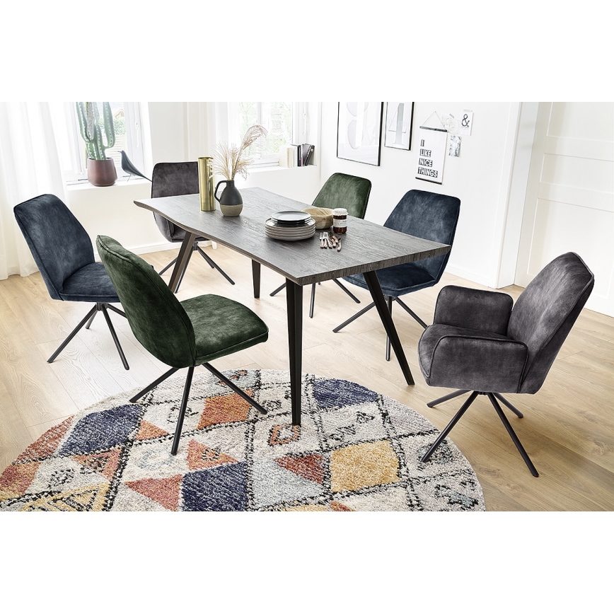 Jedilni stoli NEXORO 2 kosa antracit