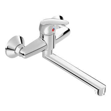 JIKA H3111N70042301 - Pipa za umivalnik TALAS 15,5 cm sijajni krom