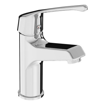JIKA H3111W10045101 - Pipa za umivalnik z medicinsko ročico CUBE 16,4 cm sijajni krom